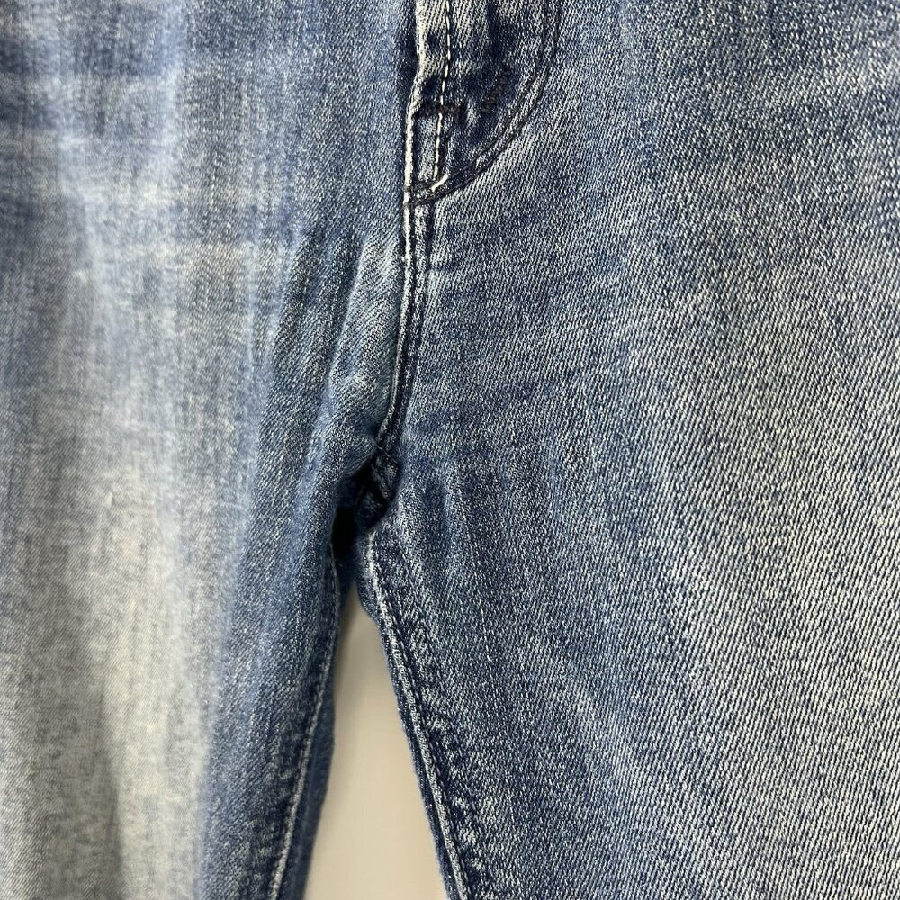 Mother The Mid Rise Dazzler Ankle Fray Weekend Warrior Size 26 Distressed - Picture 6 of 12